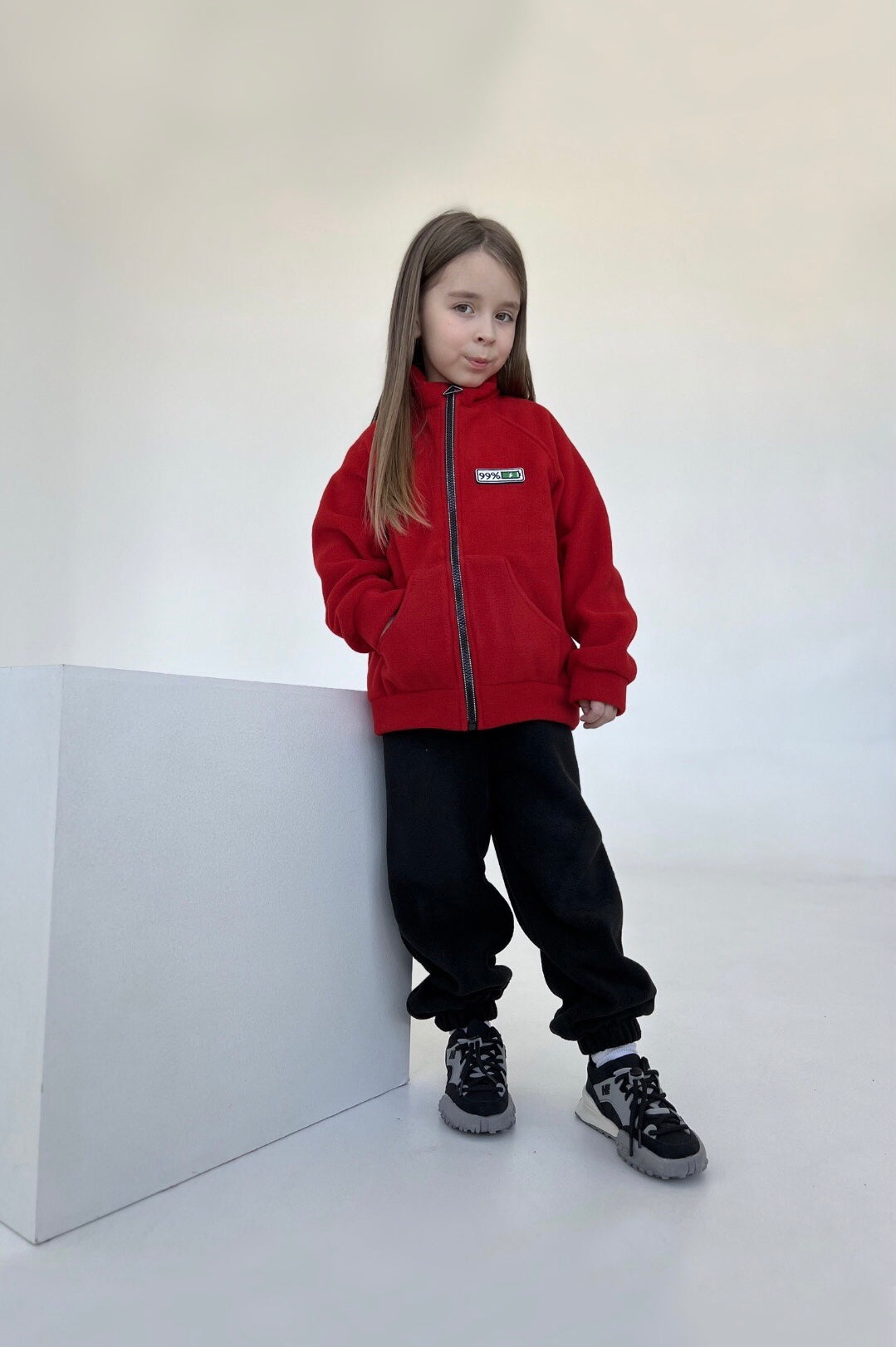 Children's fleece suit "Mood"