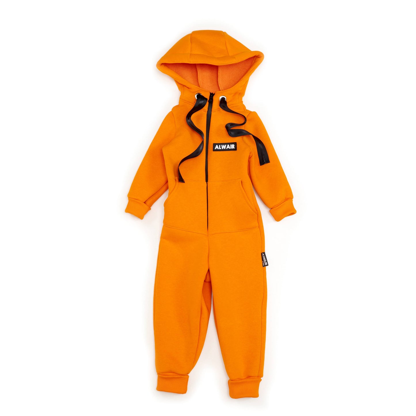 Jumpsuit Toddler & Baby Cotton Fleece Alwair Kids orange