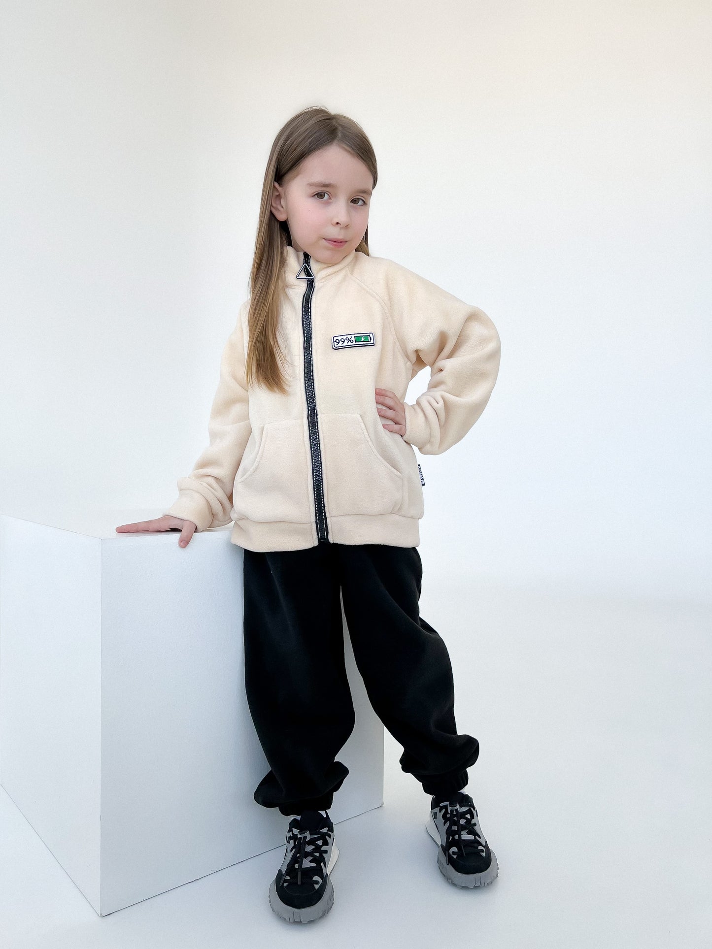 Children's fleece suit "Mood"