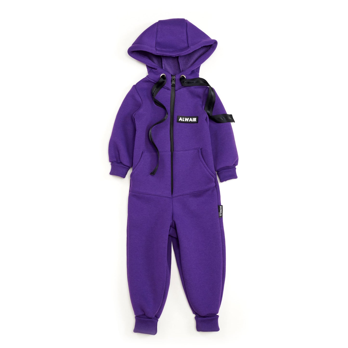 Jumpsuit Toddler & Baby Cotton Fleece Alwair Kids purple