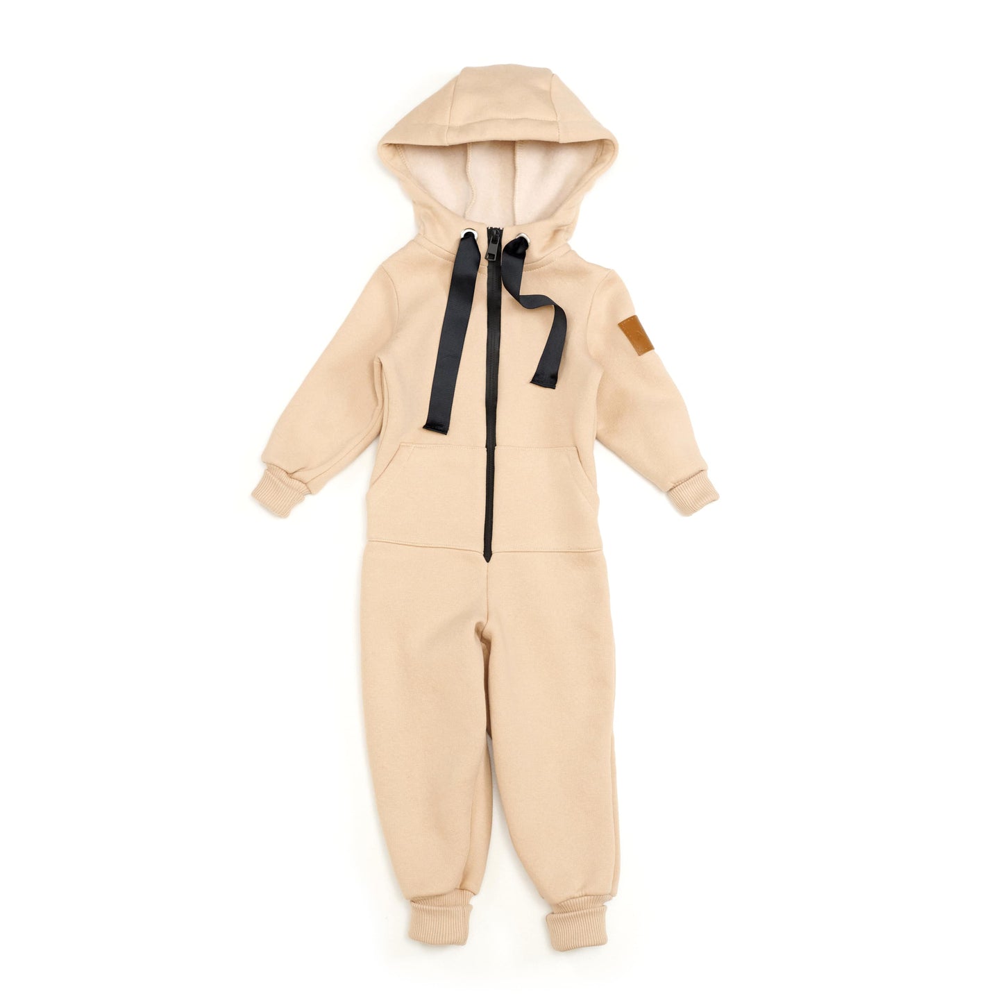 Jumpsuit Toddler & Baby Cotton Fleece Alwair Kids beige