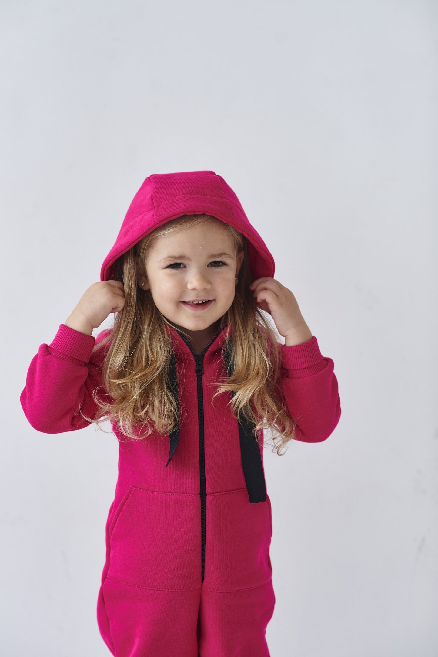 Jumpsuit Toddler & Baby Cotton Fleece Alwair Kids crimson