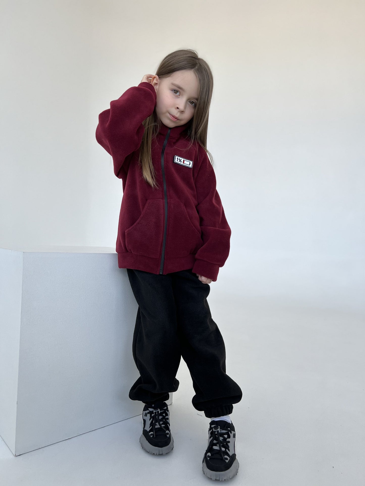 Children's fleece suit "Mood"