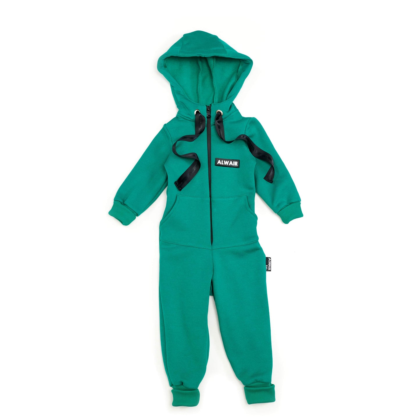 Jumpsuit Toddler & Baby Cotton Fleece Alwair Kids green