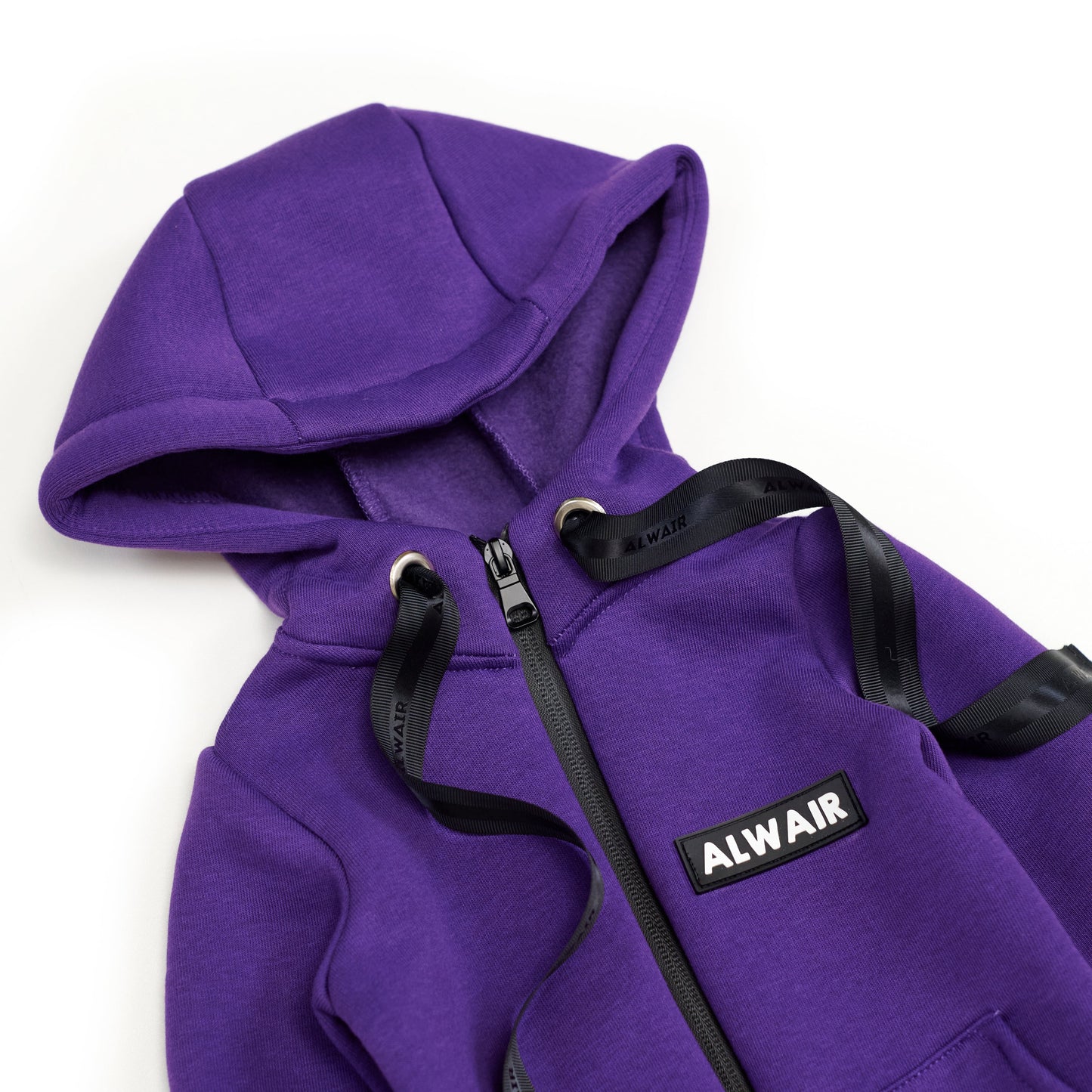 Jumpsuit Toddler & Baby Cotton Fleece Alwair Kids purple