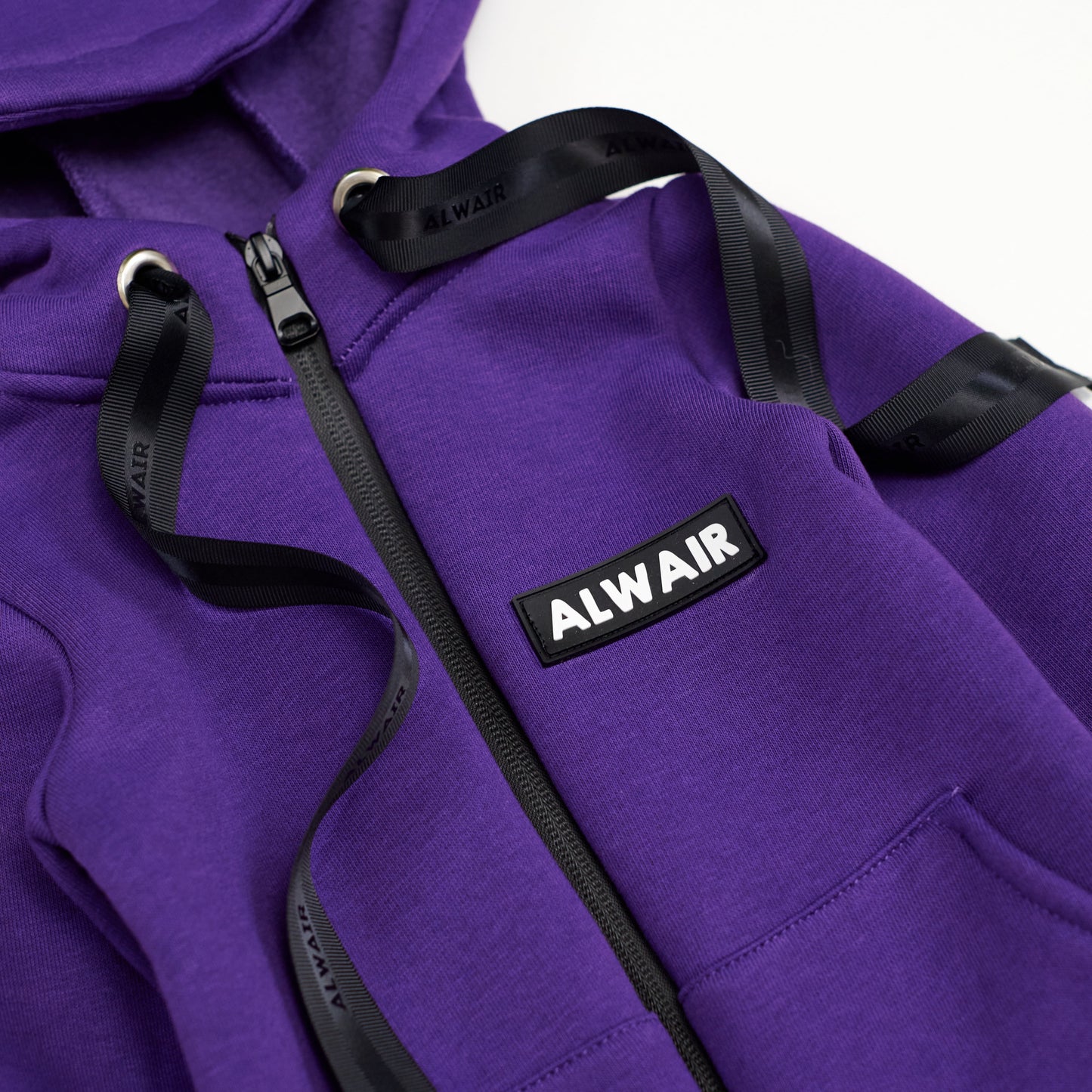 Jumpsuit Toddler & Baby Cotton Fleece Alwair Kids purple