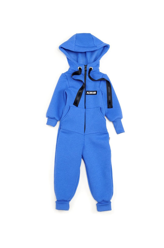 Jumpsuit Toddler & Baby Cotton Fleece Alwair Kids blue