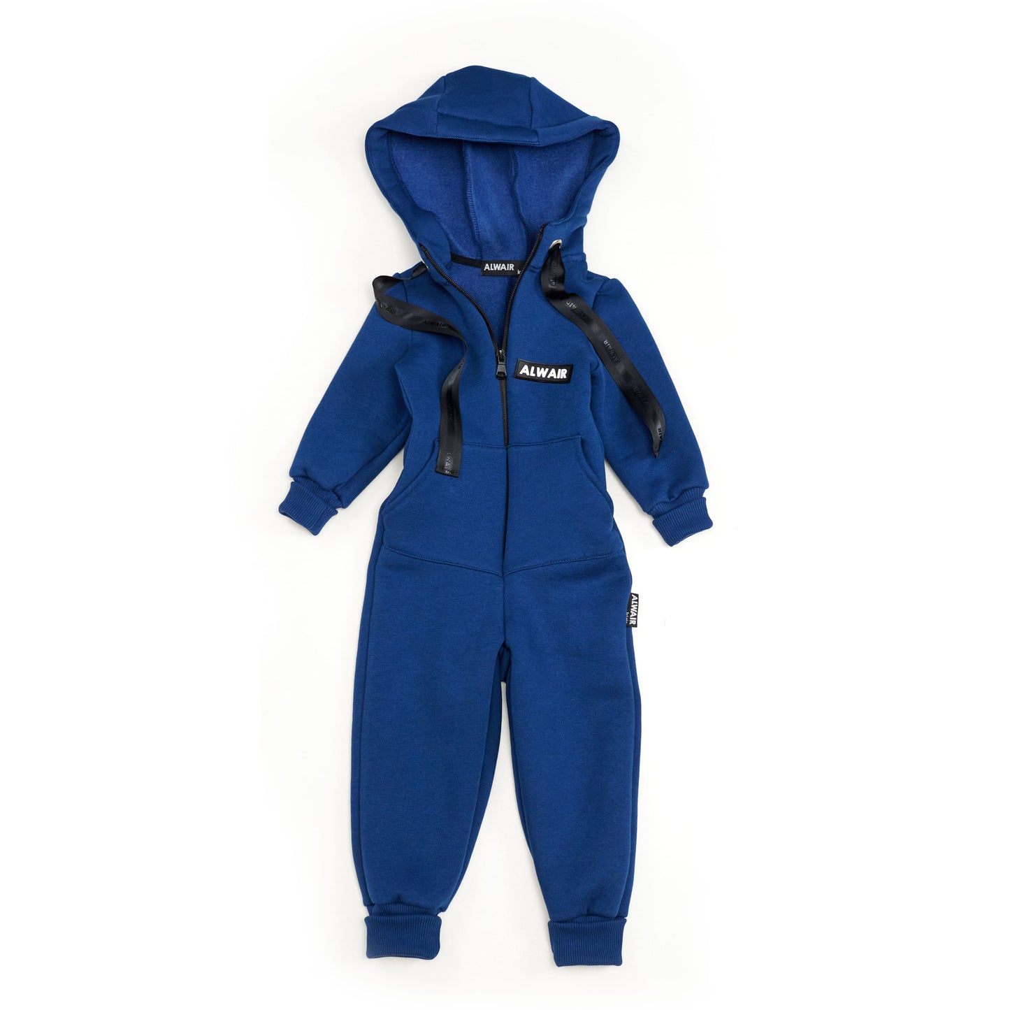 Jumpsuit Toddler & Baby Cotton Fleece Alwair Kids blue